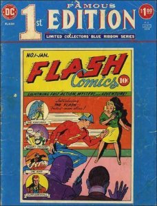 Famous First Edition F-8 A FLASH COMICS #1 (1974-5) OVERSIZED (FINE)
