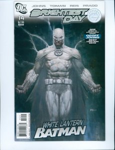 Brightest Day #14 (2011) Key: 1st appearance of Batman as a White Lantern