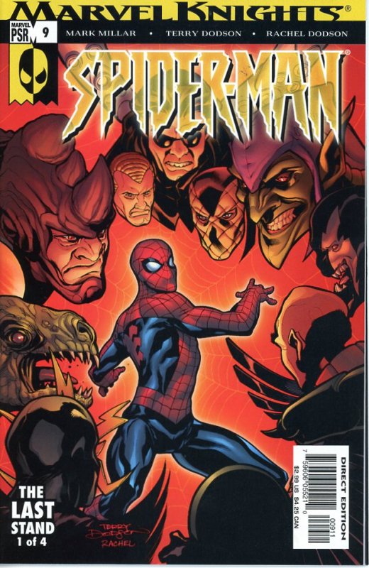 Marvel Knights Spider-Man Mark Millar Set (1-12)  All 9.0 (our highest grade)