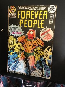 The Forever People #5 (1971) Jack Kirby giant size key! Mid high grade! FN/VF