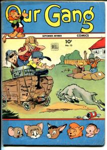 Our Gang #13 1944-Dell -Carl Barks-Little Rascals-Tom & Jerry-G-