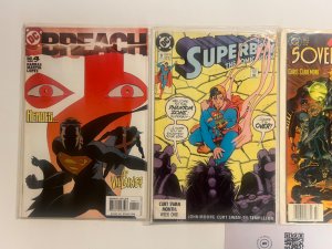 4 DC Comics Super boy #9 + S7 #7 + Impulse #11 + Breach #4 29 JS27