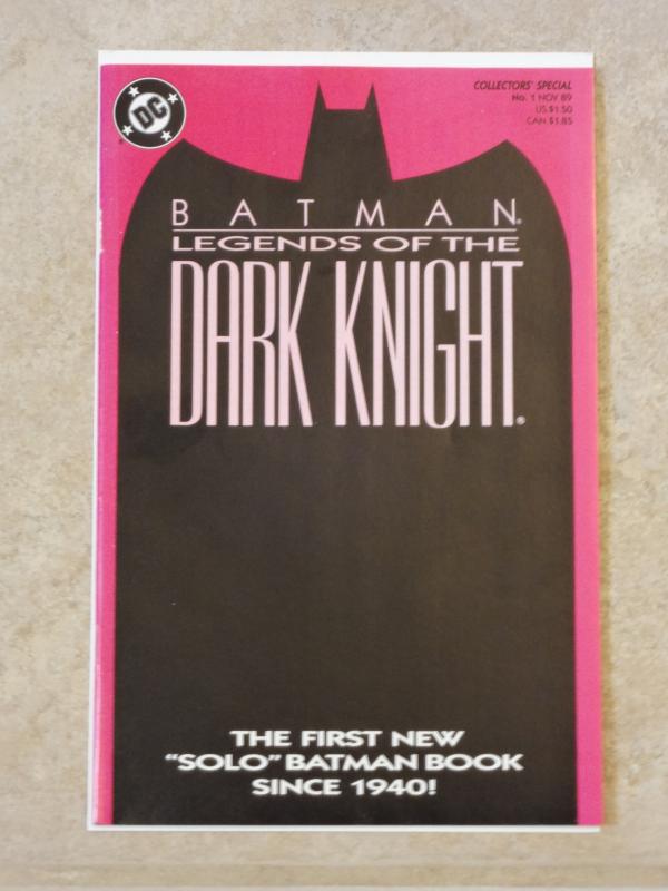 Batman: Legends of the Dark Knight #1, NM; Pink cover edition!!