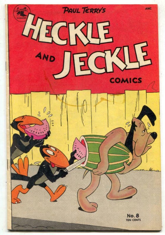 Heckle and Jeckle #8 1952-Golden Age Funny Animal comic VG