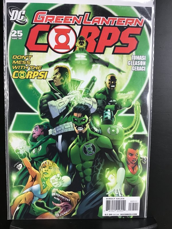Green Lantern Corps #25 (2008)