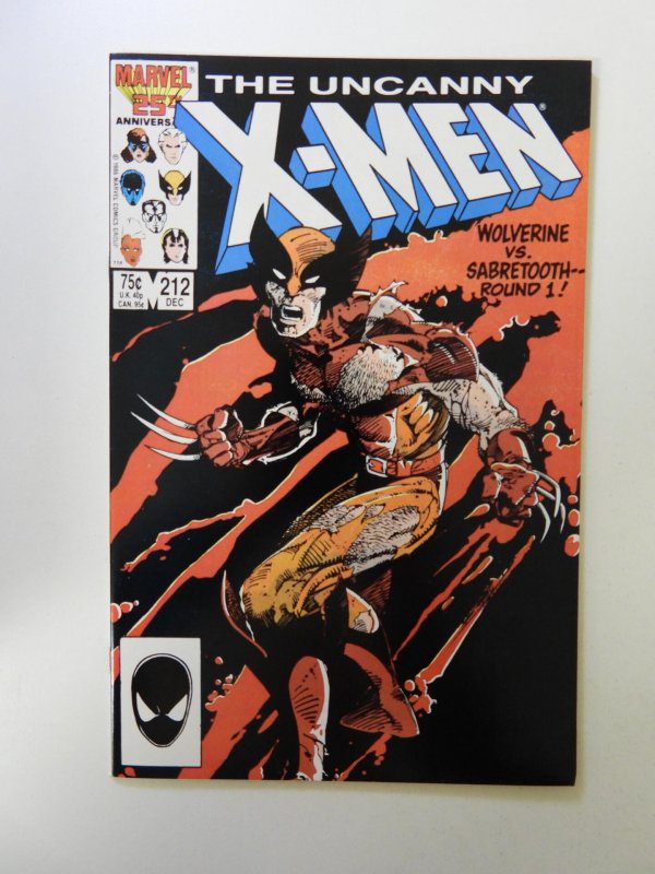 The Uncanny X-Men #212 Direct Edition (1986) VF condition