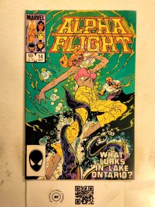 Alpha Flight #14 VF-NM Marvel Comic Book 5 TJ62