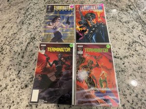 4 Terminator Now Comic Books # 1 2 + Endgame 3 + Hunters Killers 3 NM 28 J801 