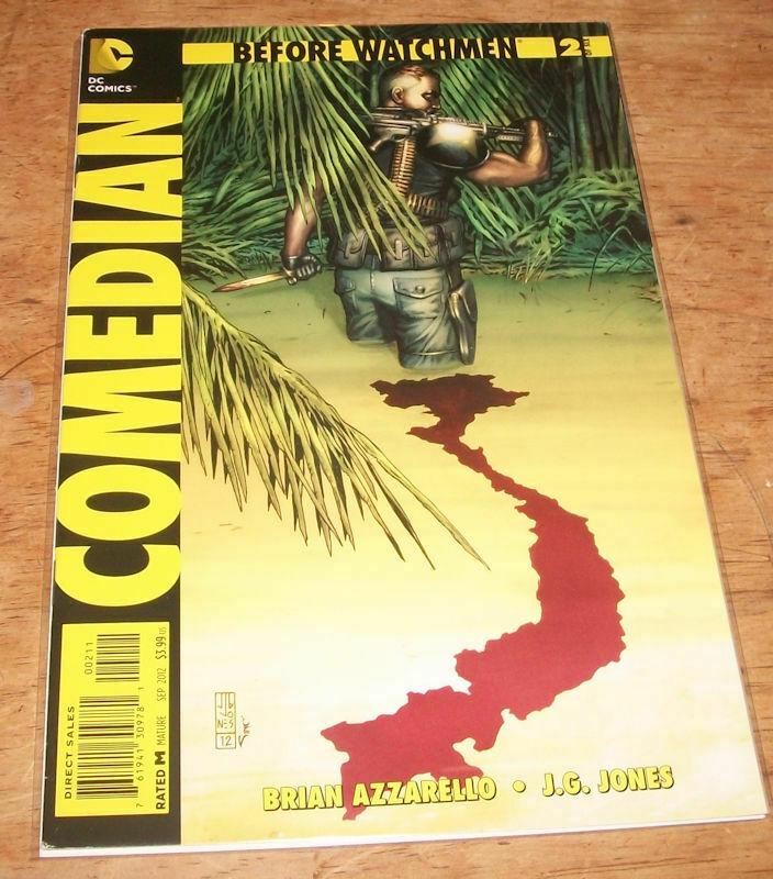 Before Watchmen #2 & 3 The Comedian DC Doomsday Clock 9.6