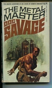 DOC SAVAGE-THE METAL MASTER-#72-ROBESON-VG-FRED PFEIFFER COVER VG