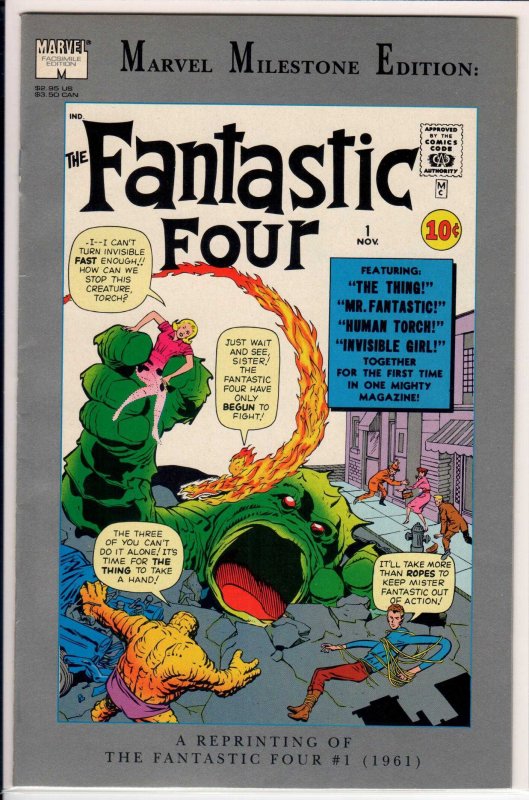 Marvel Milestone Edition: Fantastic Four #1 (1991) 7.5 VF-