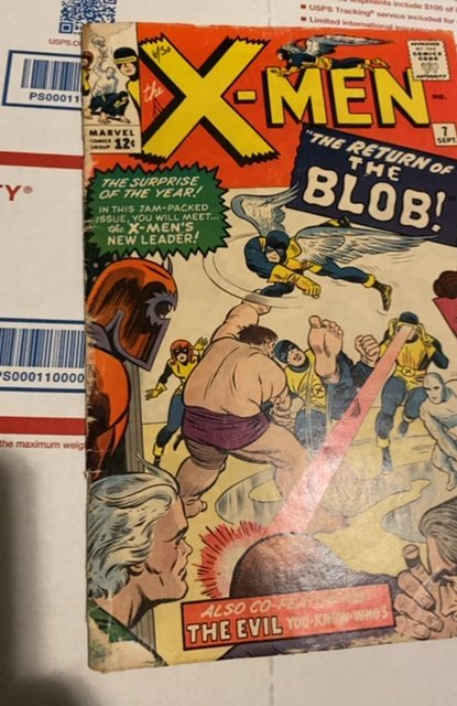 The X-Men #7 (1964) the second blob app see dewcription