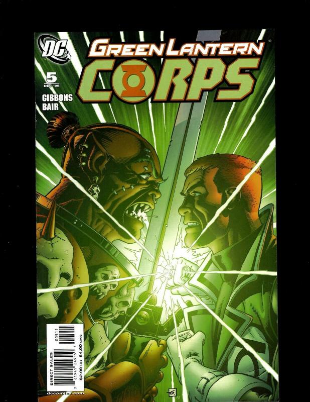 Lot of 12 Green Lantern Corps DC Comic Books #1 2 3 4 5 6 7 8 9 10 11 12 GK31