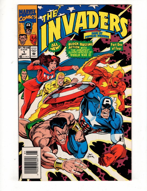 The Invaders #1 (1993) >>>  $4.99 UNLIMITED SHIPPING!!!    / ID#795