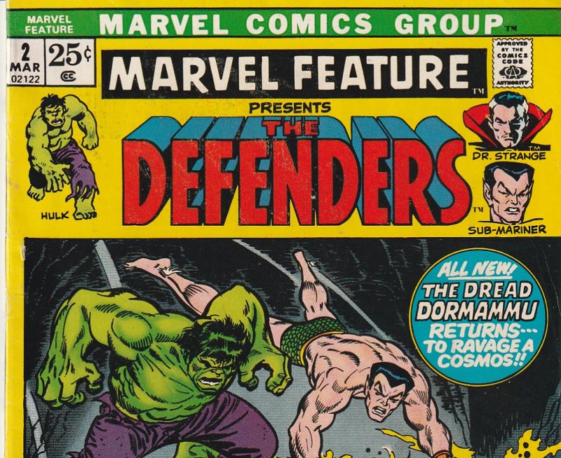 Marvel Feature # 2   The Defenders