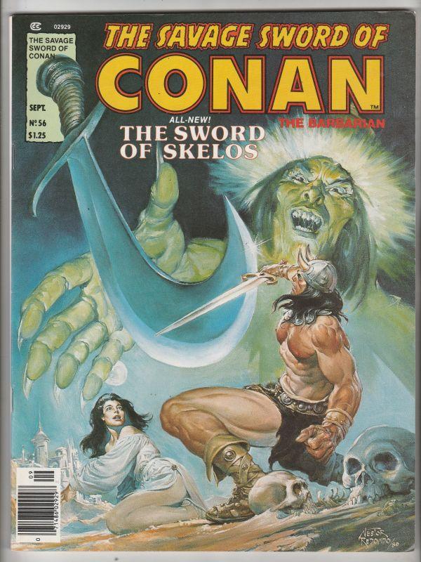 Savage Sword of Conan #56 (Sep-80) NM- High-Grade Conan