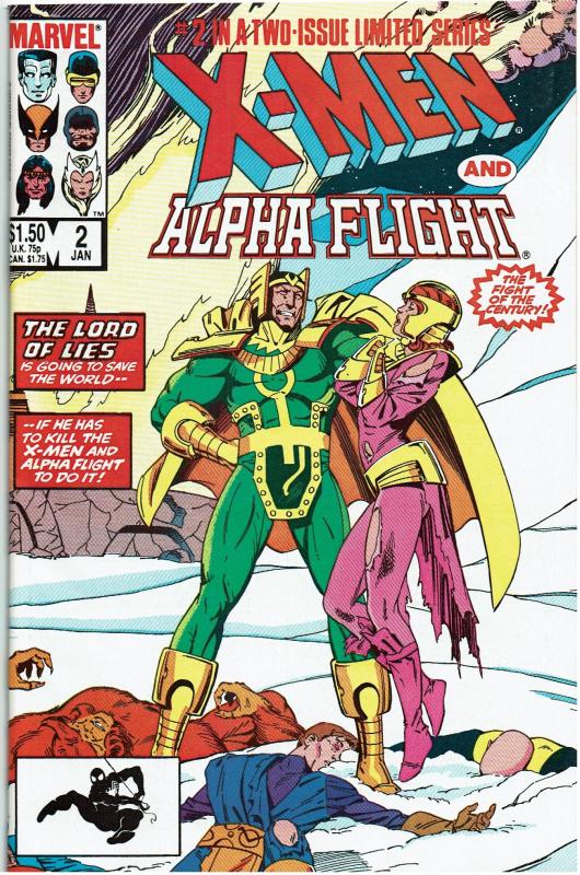 X-Men and Alpha Flight #2, 9.0 or better