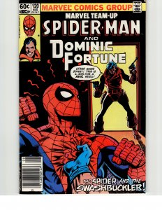 Marvel Team-Up #120 (1982) Dominic Fortune [Key Issue]