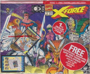 X-Force #1C VF ; Marvel | Shatterstar Card