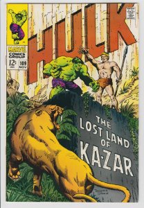 The Incredible Hulk #109 (1968) 9.0