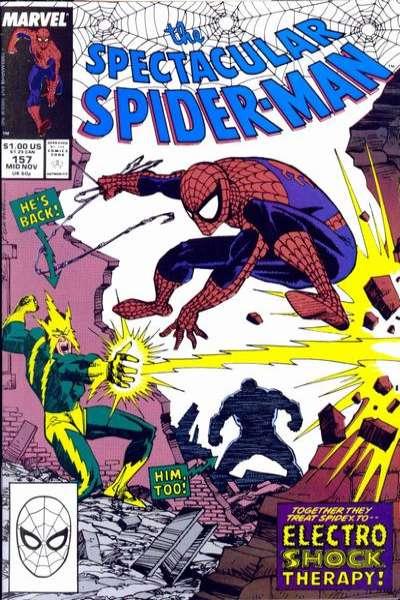 Spectacular Spider-Man (1976 series) #157, VF+ (Stock photo)