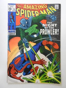 The Amazing Spider-Man #78 (1969) VG Condition! 1st Appearance of the Prowler!