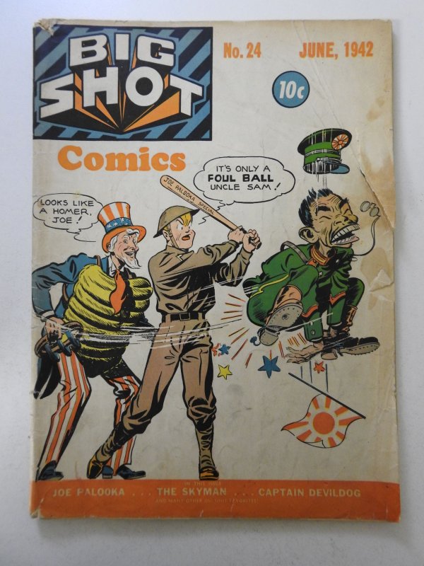 Big Shot Comics #24 (1942) Solid GVG Condition!