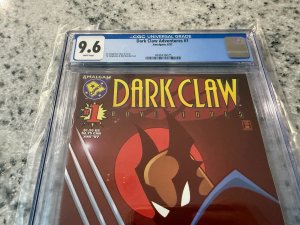 Dark Claw Adventures # 1 CGC Graded 9.6 Amalgam DC / Marvel Comic Book JH20