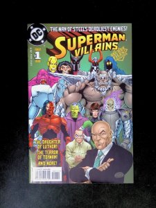 Superman Villains Secret Files #1  DC Comics 1998 VF+