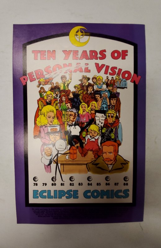 New York: Year Zero #2 (1988) NM Eclipse Comic Book J688