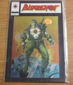 Bloodshot comic  #0 (Mar 1994, Acclaim / Valiant) origin chromium cover 