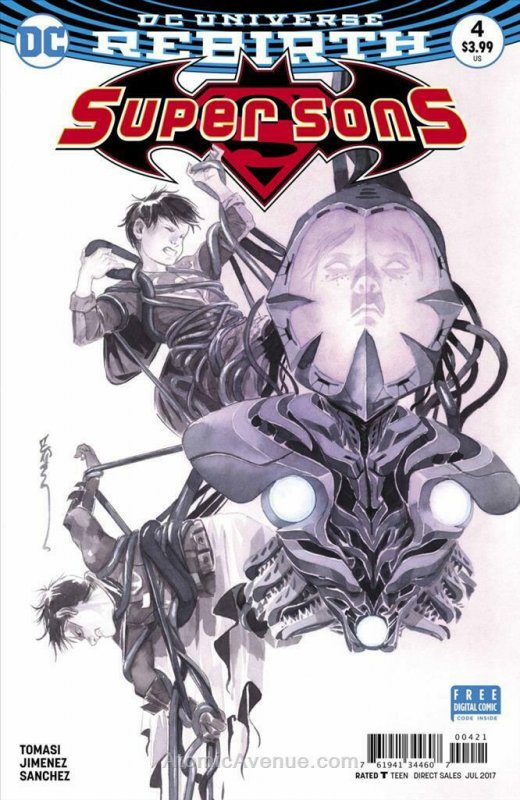 Super Sons #4A VF/NM; DC | save on shipping - details inside