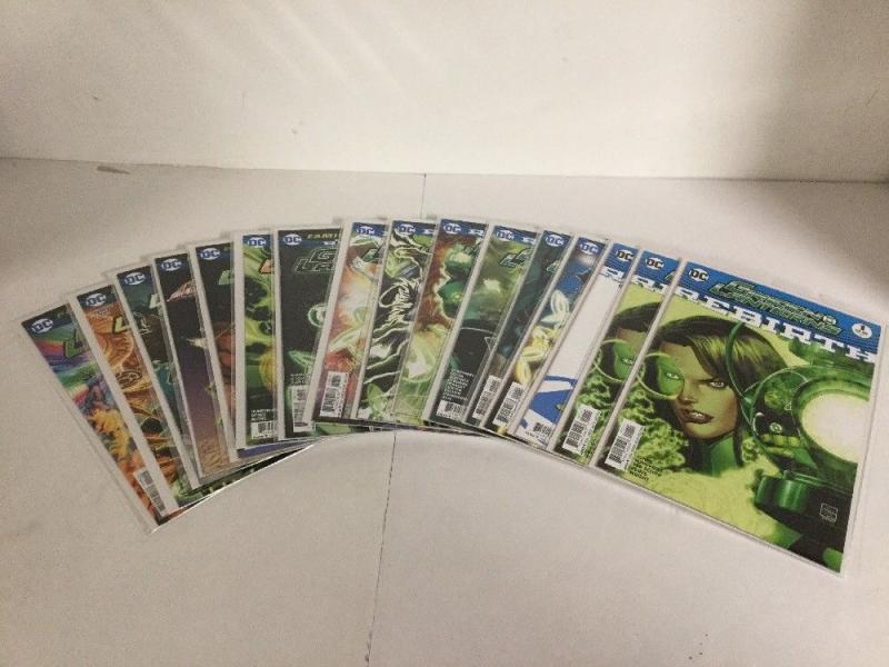 Green Lanterns 1-9 11-14 One-Shot Rebirth Lot Set Run Nm Near Mint DC Rebirth