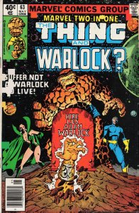 Marvel Two-in-One #63 (1980) Warlock