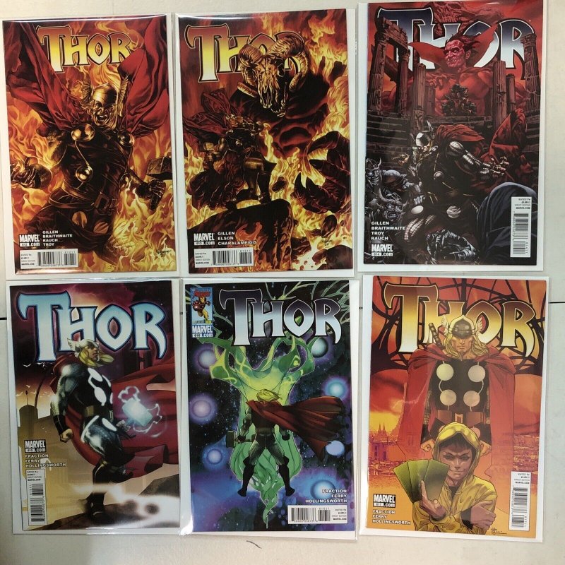 Thor (2010) Complete Set # 600-621 (VF/NM) Marvel Comics