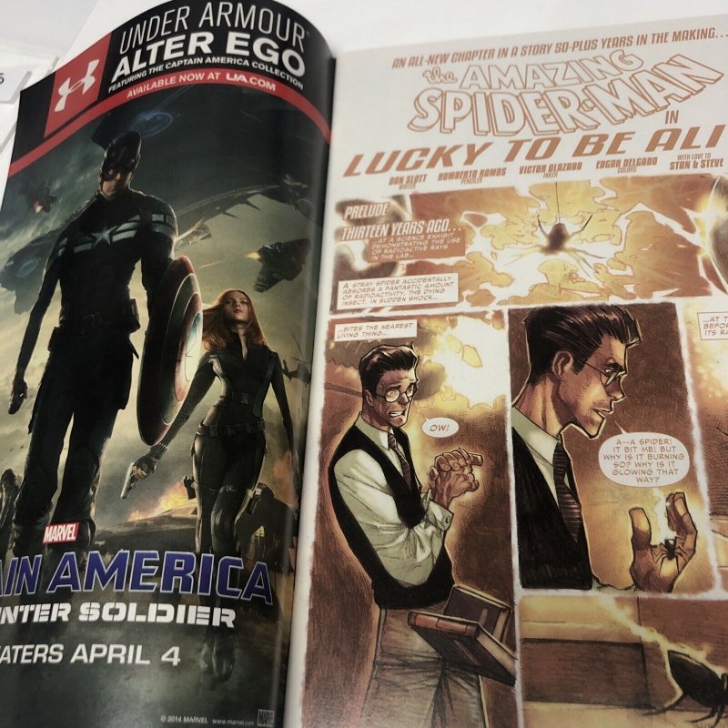 The Amazing Spider-Man (2014) # 1 (VF/NM) Variant Edition• Dan Slott • Ramos