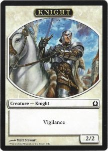 Magic the Gathering: Return to Ravnica - Knight Token