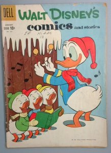 Walt Disney's Comics and Stories #232 VG Art by Carl Barks Dell 1960 SN1