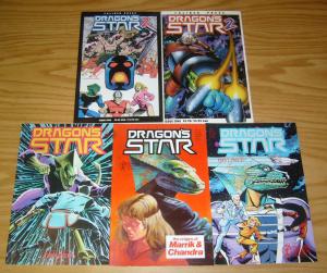 Dragon's Star #1-3 VF/NM complete series + Dragon's Star 2 #1-2 caliber comics