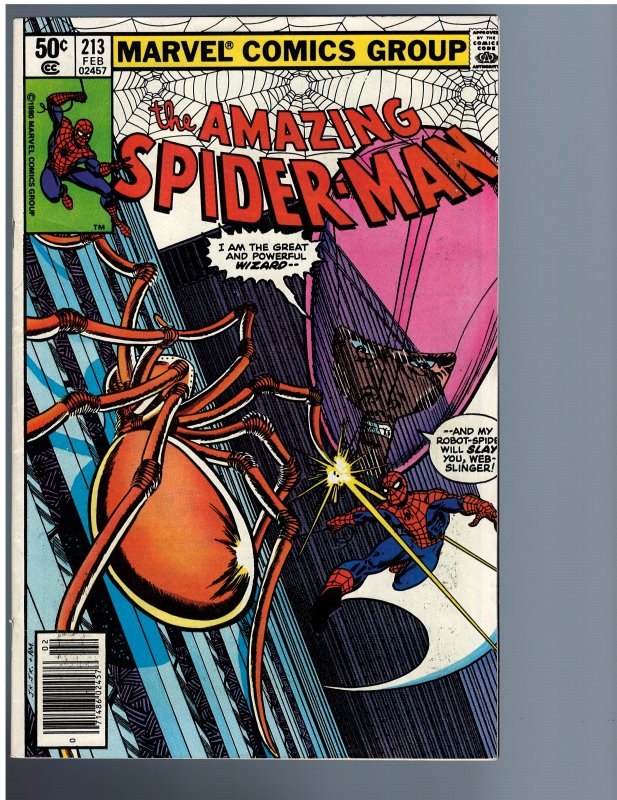 The Amazing Spider-Man #213 (1981)