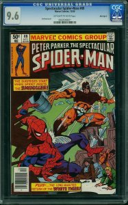 Spectacular Spider-Man #49 (1980) CGC 9.6 NM+