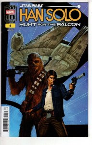 STAR WARS: HAN SOLO - HUNT FOR THE FALCON #4 E.M. GIST VARIANT