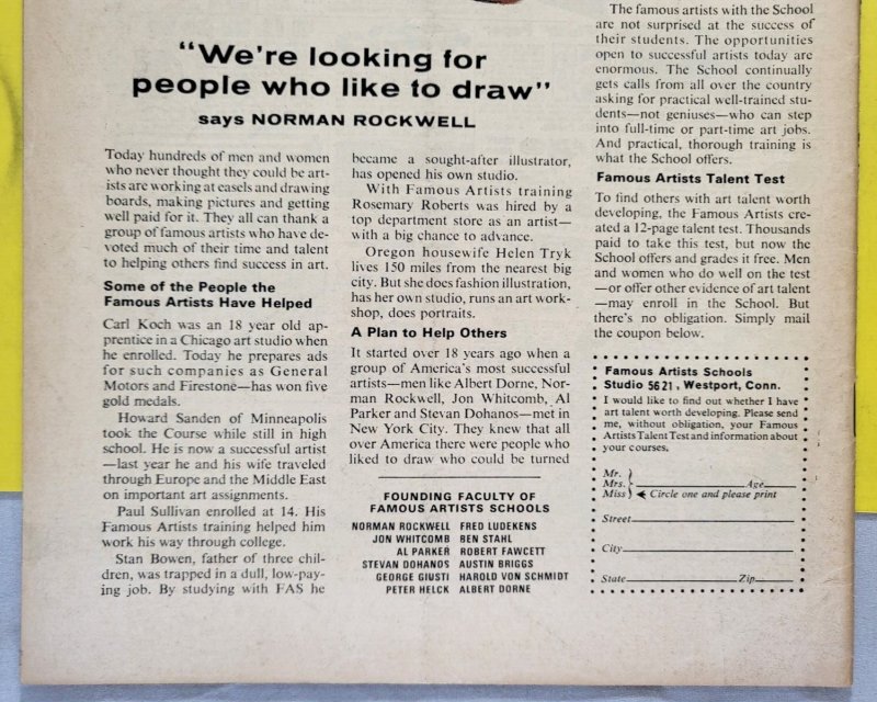 Thor #147 1967 Marvel Comics Silver Age GDVG Origin of Inhumans Continued