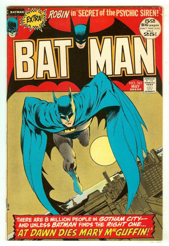 Batman 241   Neal Adams cover