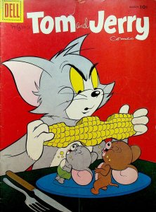 Tom and Jerry Dell Comics #152 Eating Corn on the Cob