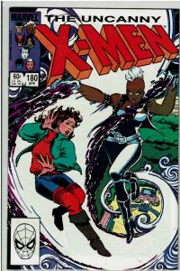 X-Men #180, 9.0 or better, Secret Wars I Prequel