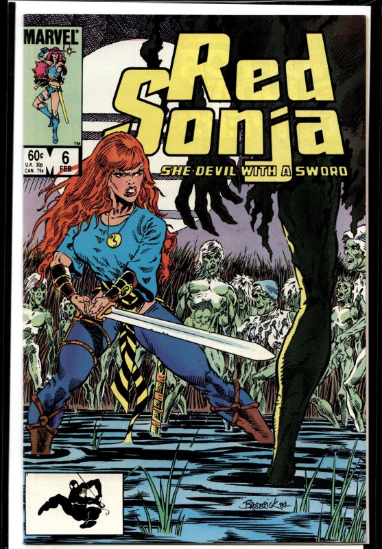 Red Sonja #6 Direct Edition (1985) Red Sonja