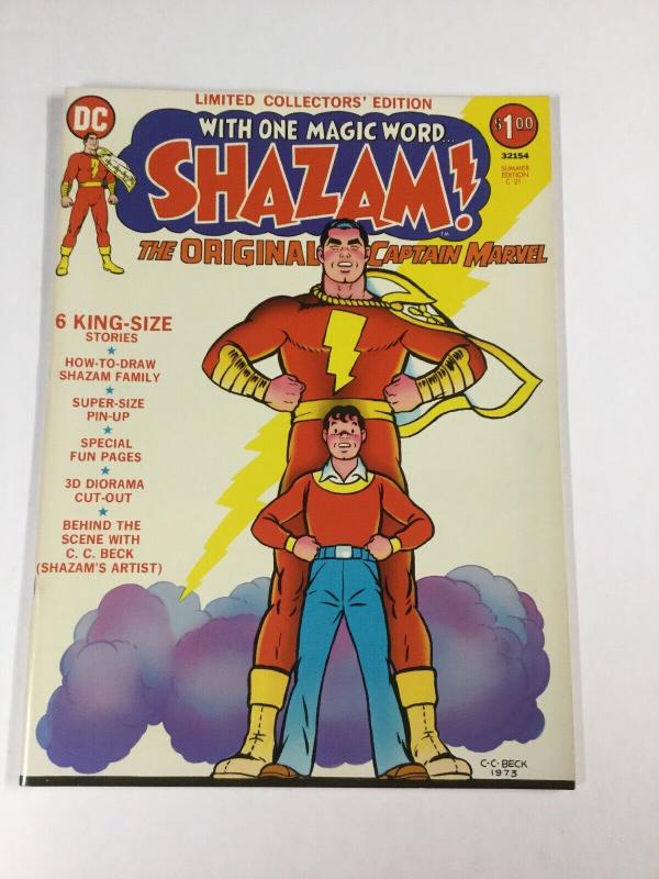 Shazam Treasury Size Limited Collectors' Edition C-21 (Summer 1973, DC) Fn/vf