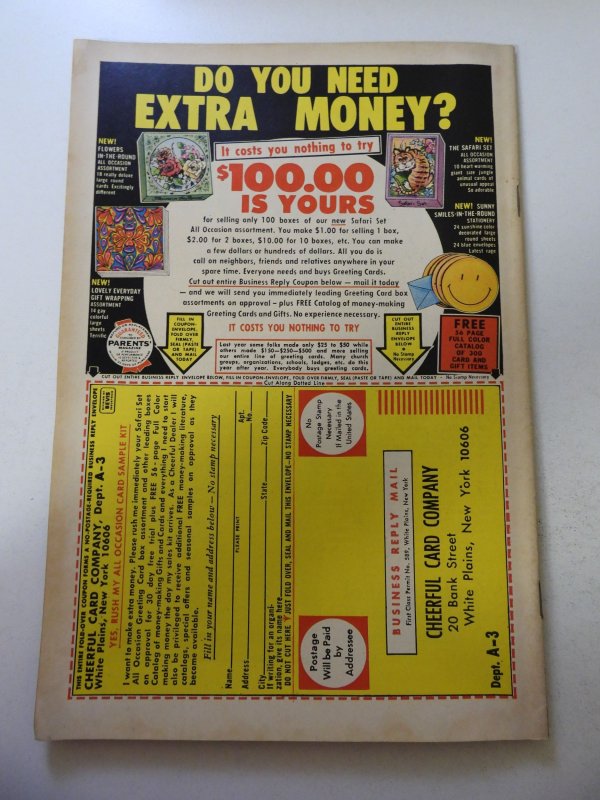 Adventure into Fear #7 (1972) FN Condition