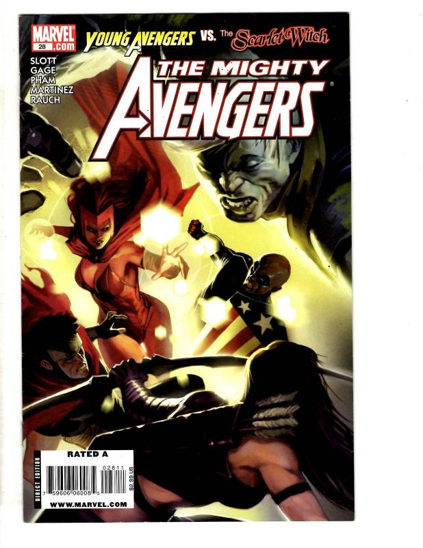 Lot Of 5 Dark Avengers Marvel Comic Books # 5 6 24 25 28 Iron Man Hulk Thor J295